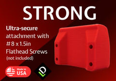 2023 SPECIAL 12 Pack: HEAVY DUTY Milwaukee M18 Battery Holder/Mount MADE IN USA