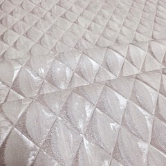 Pale rose Tan beige silver glitter faux fabric diamonds textured Wallpaper rolls