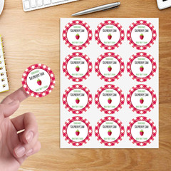 Custom Labels on a Roll | Gloss or Matte Lamination | Your Logo or Design