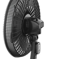 Lasko Cyclone Max 18″ Oscillating Pedestal Fan Remote 4-Speed Black S18605