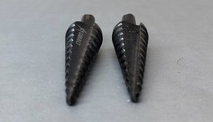 Lot of 2 Greenlee Cobalt 7/8″ Step Bit (#3) 12 Drill Stages 34403C *READ*