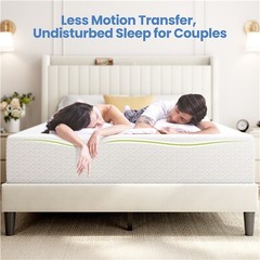 Gel Memory Foam Mattress Green Tea Mattress in a Box CertiPUR-US Certified