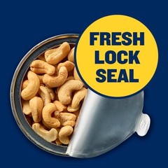 Planters Deluxe Lightly Salted Whole Cashews, 18.25 oz Canister