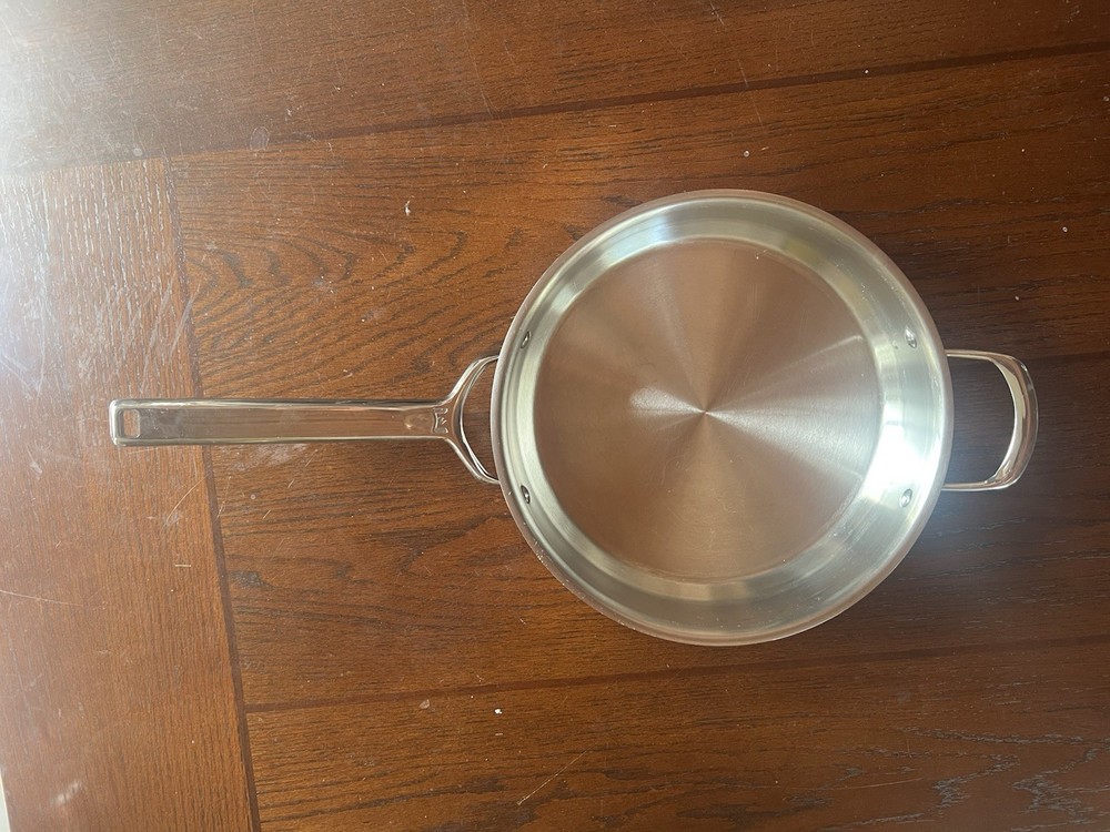 Wolf Professional Gourmet Stainless Steel 3.5Qt Saute Pan 7-Ply W/Lid