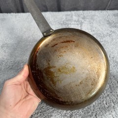 8” Mauviel 1830 Made In France M’STEEL Crepe Pan With Handle Skillet Cooking