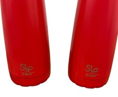 Sip By Swell 15oz Insulated Water Bottle Lot Of 2 In Red Hand Wash Only