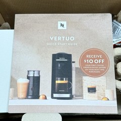 Nespresso VertuoPlus Deluxe Coffee and Espresso Machine, De’Longhi, 37 Oz, Black