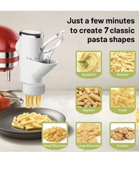 Gourmet Pasta Press Attachment for KitchenAid Stand Mixers, Pasta Attachment…