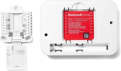 Smart Wi-Fi Thermostat: 7-Day Programmable, Large Backlit Display, White