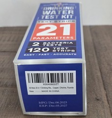 All-New 20 in 1 Drinking Water Testing Kit 120 Strips, Home Tap, Well Water Test