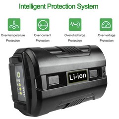 1/4PCS For Ryobi 40V 6Ah 8.0Ah Battery High Capacity Lithium ion OP4050 OP40602