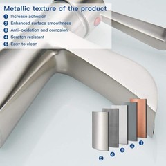 BWE Waterfall Single Hole Single-Handle Low-Arc Bathroom Sink Faucet