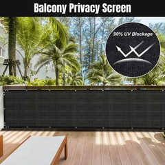 3′ 4′ 5′ 6′ 8′ x50′ Privacy Fence Screen Windscreen Garden Yard Mesh Shade Cover