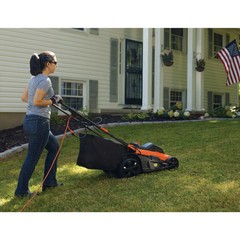 BLACK+DECKER Electric Lawn Mower, Corded, 13-Amp, 20-Inch – MM2000