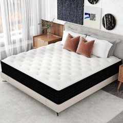 10″12″14″ Twin Full Queen King Size Mattress in a Box Hybrid Spring Memory Foam
