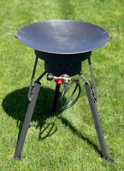 Heavy-duty Steel Discada 22″ / BBQ Disc Blade Wok 22″