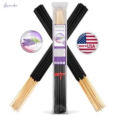 LAVENDER Incense Sticks 19″ Jumbo Extra Large Bulk Handmade Hand Dipped