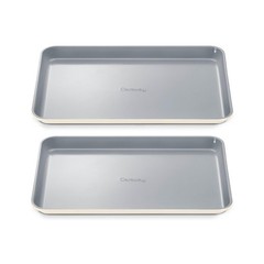 Caraway Non-Stick Ceramic Medium Baking Sheet Duo – Naturally Slick Ceramic C…