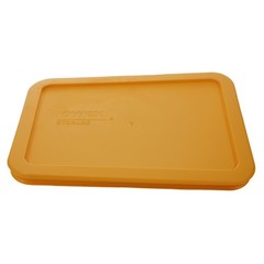Pyrex 7210-PC 3-Cup Lemon Drop Yellow Lid (2-Pack)