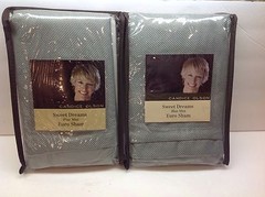 Candice Olson Sweet Dreams OPAL~BLUE MIST EURO SHAM NIP! MSRP $45!