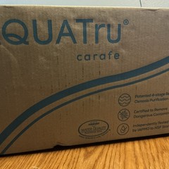 AQUATRU AT100 Carafe Countertop Alkaline Reverse Osmosis Water Purifier