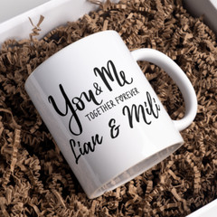 Personalized mug with text photo name logo personalized gift funny coffee mug 04