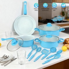 13Pcs Pots and Pans Set Nonstick Cookware Sets Non Stick Induction Cooking Set