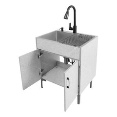 Multi-Function Modern Sink Cabinet Set For Home Kitchen Commercial Restaurant