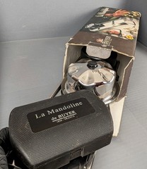 De Buyer LA MANDOLINE -Made In France- Julienne Slicer w/Box, Blades, Etc