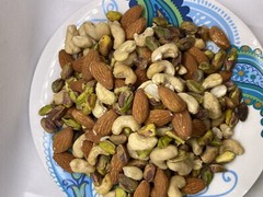 Raw Cashews Raw Almonds Raw Shelled Pistachios Fiesta Gourmet Mix by Agro Sun