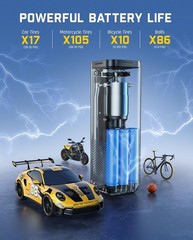Fanttik X8 APEX Tire Inflator Portable Air Compressor, 1 Min Fast Inflation, 150