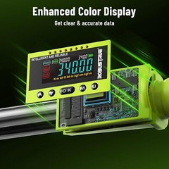 1/2″ Digital Torque Wrench 12.5-250.8ft-lb/17-340Nm&±2% Electronic Torque Wrench