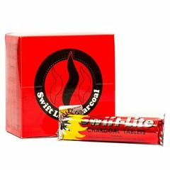 FULL BOX Swift Lite Large 33mm Charcoal Incense Resin 100 pc