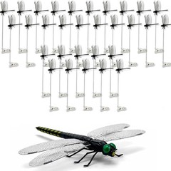 2026 New Dragon Fly Clips for Bugs Repellent,3D Clip, Dragonfly Garden Decor USA