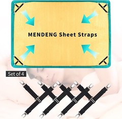 Gift-Worthy Sheet Holders with Money-Back Guarantee – Sleep Soundly Every Night