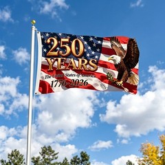 USA 250Th Anniversary Patriotic Design America Flag 3X5 Ft 1776-2026