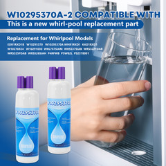6Pack Replacement Refrigerator water filter 10295370A WHR1RXD1 KAD1RXD1 P8RFWB2L