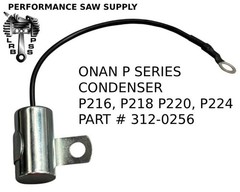 NEW CONDENSER FITS ONAN P216 P218 P220 P224 MODELS ONAN PART NUMBER 312-0256