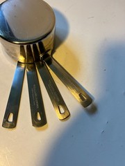 Williams Sonoma Measuring Cups Set of 4 18/10 Stainless Steel