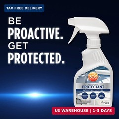 303 Products Marine Aerospace Protectant – UV Protection – Repels Dust, Dirt, &