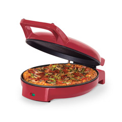 Dash 12″ Pizza Maker and 180 Griddle Dual Cooking Surfaces, Nonstick 450°F Heat