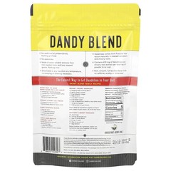 Organic Instant Herbal Beverage with Dandelion, Caffeine Free, 3.53 oz (100 g)