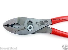 Wilde Tool 6-1/2 ” Combination Slip Joint Pliers Flush Fastener Heat Treated