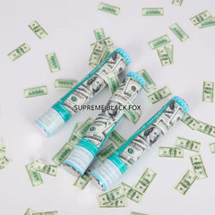 Money Party Blaster Cash Confetti Cannons Graduation Wedding Promotion (8 Pack)