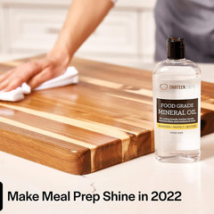 Mineral Oil – 8 Oz Food Grade Conditioner for Wood Cutting Board, Countertop & B