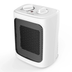 Mainstays 1500W Ceramic Fan-Forced Electric Space Heater White Open Box (4 PACK)