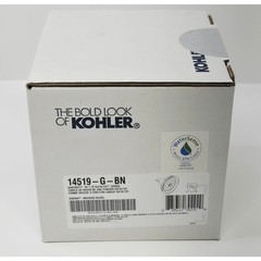 Kohler 14519-G-BN Bancroft 1.75 GPM Single Function Shower Head – Brushed Nickel