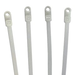 Mounting Head Cable Ties – Screw, Nail, – Size & Color Options – Electriduct