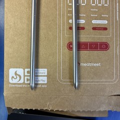 Meatmeet X Pro Wireless Meat Thermometer with Dual Wi-Fi & Bluetooth, 2 Probes