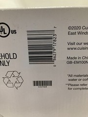 Cuisinart Manual Espresso Maker, 1.66 Quart, EM-100NP1 Stainless Steel